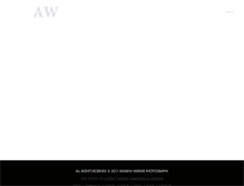 Tablet Screenshot of andrewwernerphotography.com